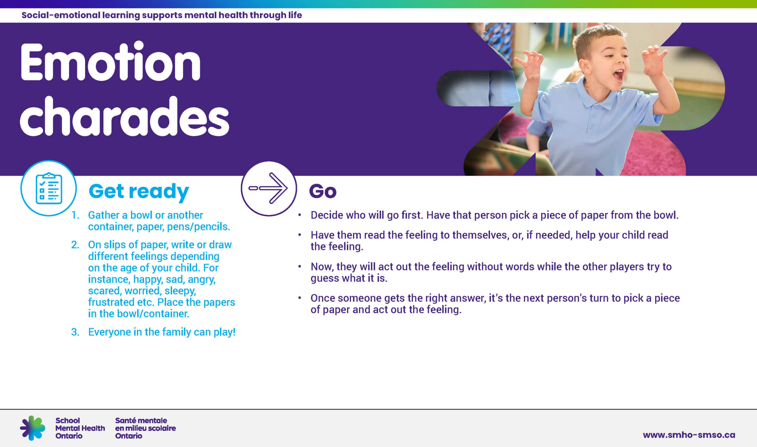 Emotion charades instructions