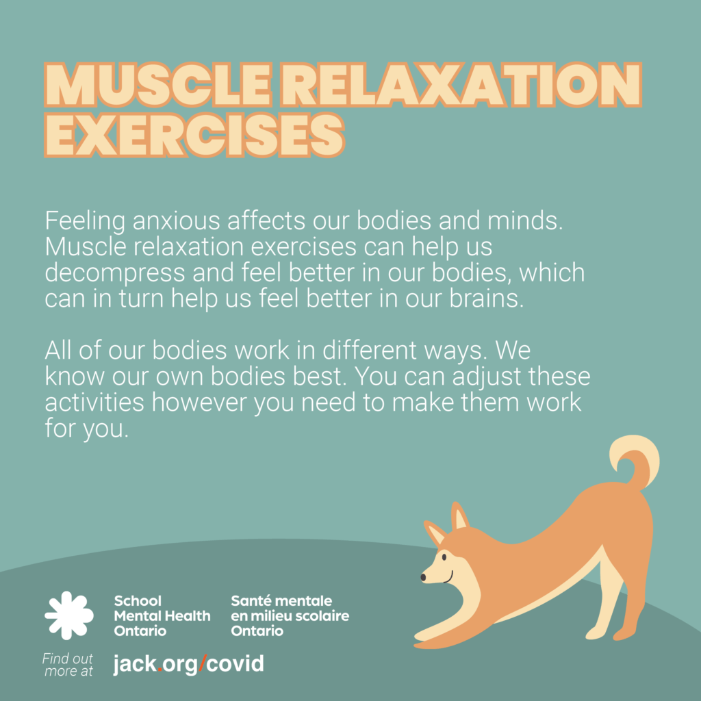 Text and a cartoon fox with its front paw stretched out in front, and hind end elevated into the air. A full description follows.