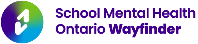 School Mental Health Ontario Wayfinder logo